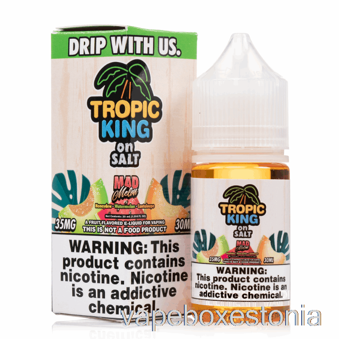 Vape Box Estonia Mad Melons - Tropic King On Salt - 30ml 35mg